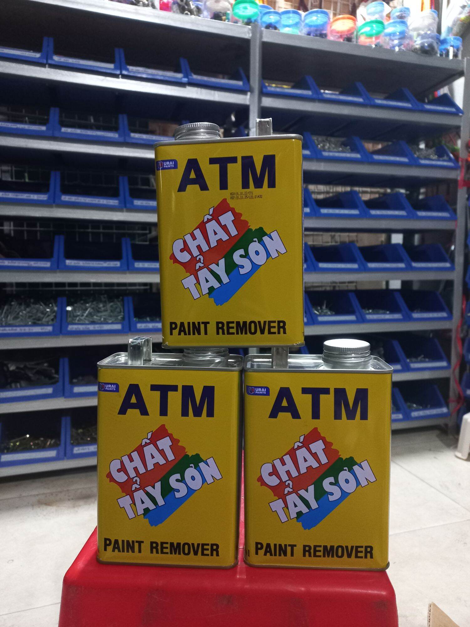 Chất Tẩy Sơn ATM 875Ml  tẩy sơn cũ trên sàn nhà, sắt, gỗ hoặc tường xi măng, tủ lạnh, xe ô tô, xe má