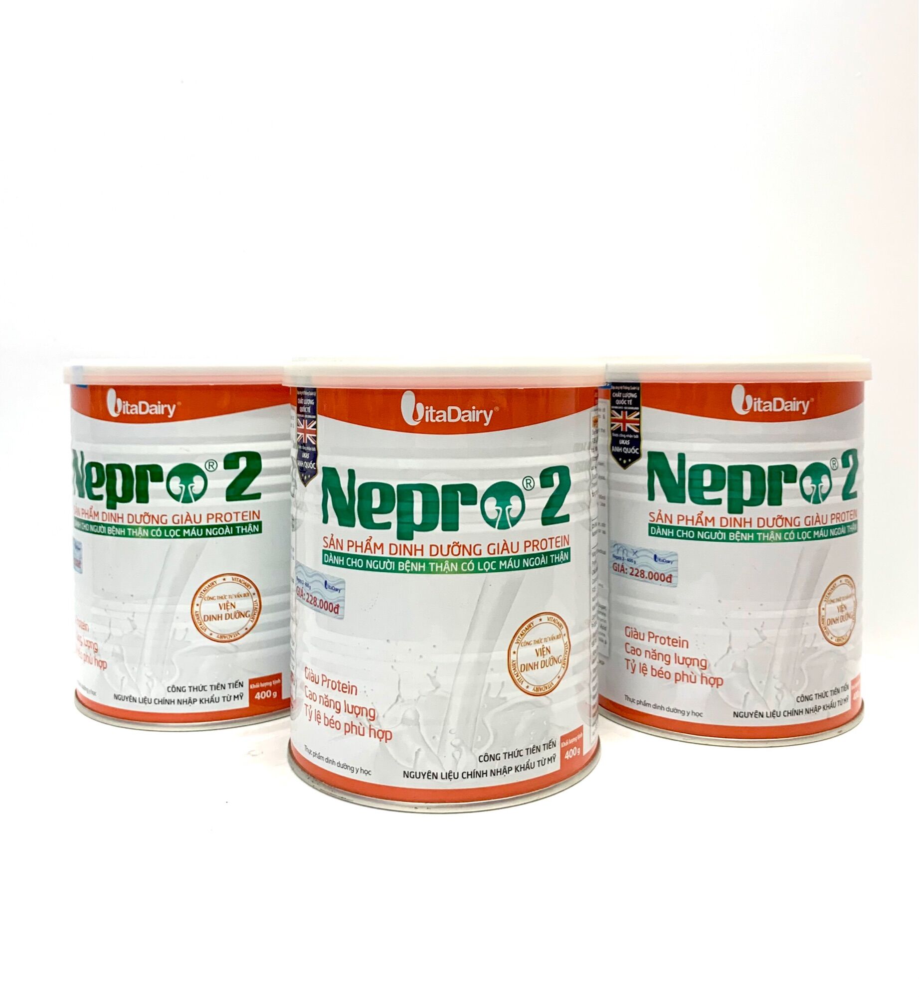 NEPRO 2 400g ( DÀNH CHO NGƯỜI BỆNH THẬN)