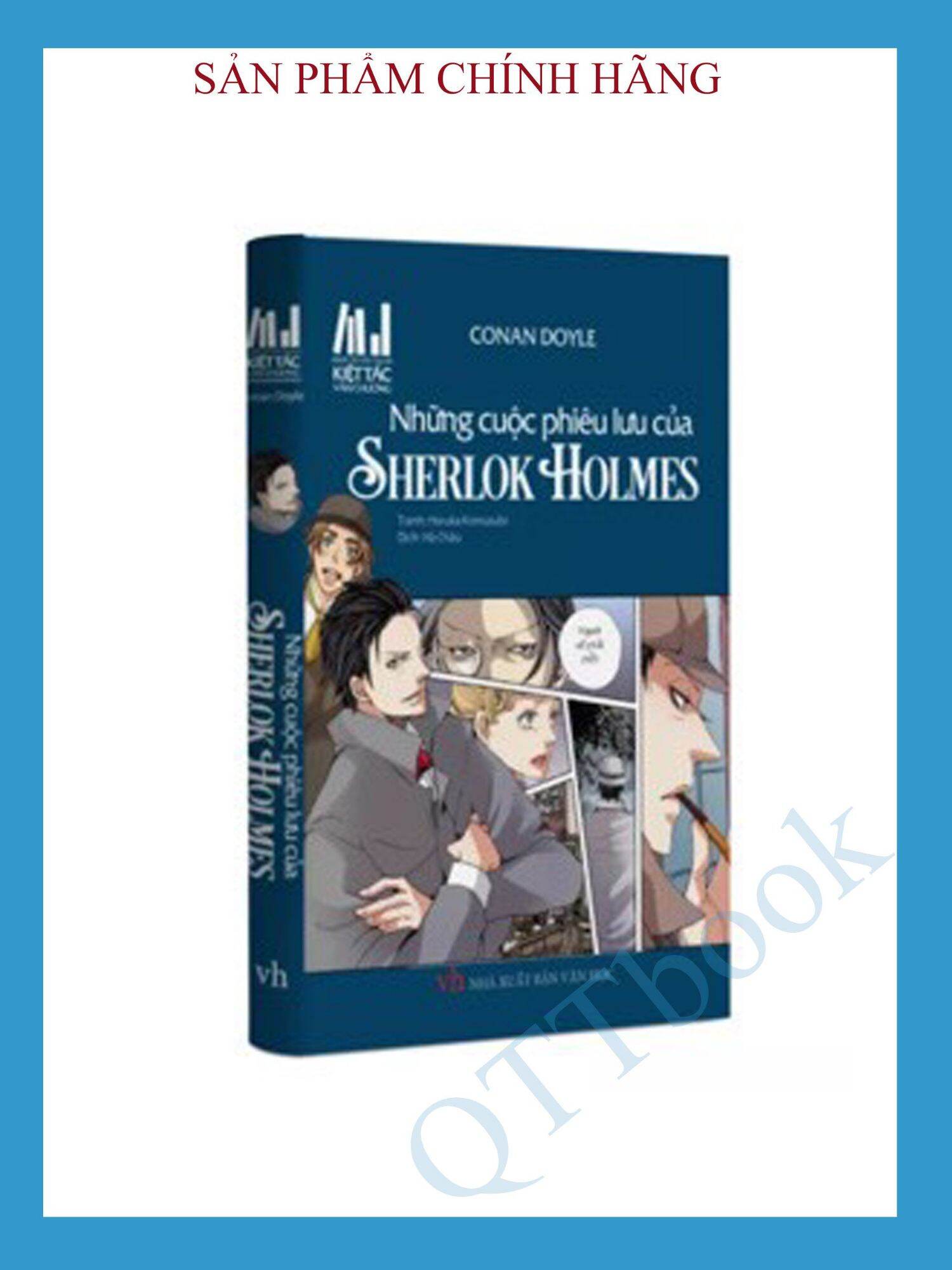SÁCH - truyện tranh - những cuộc phiêu lưu của Sherlock Holmes