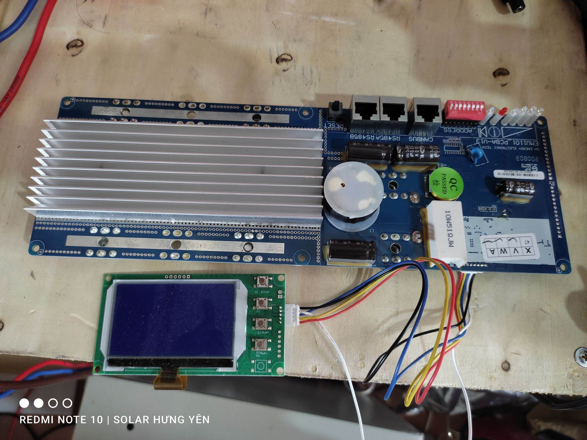 Bo Mạch BMS giao tiếp Can RS485 48V100A 16S