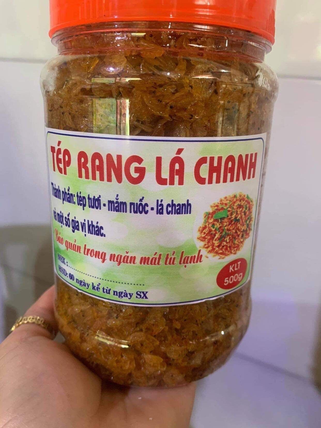 Tép đồng rang lá chanh ,chuẩn ngon Quảng ninh 500 gr