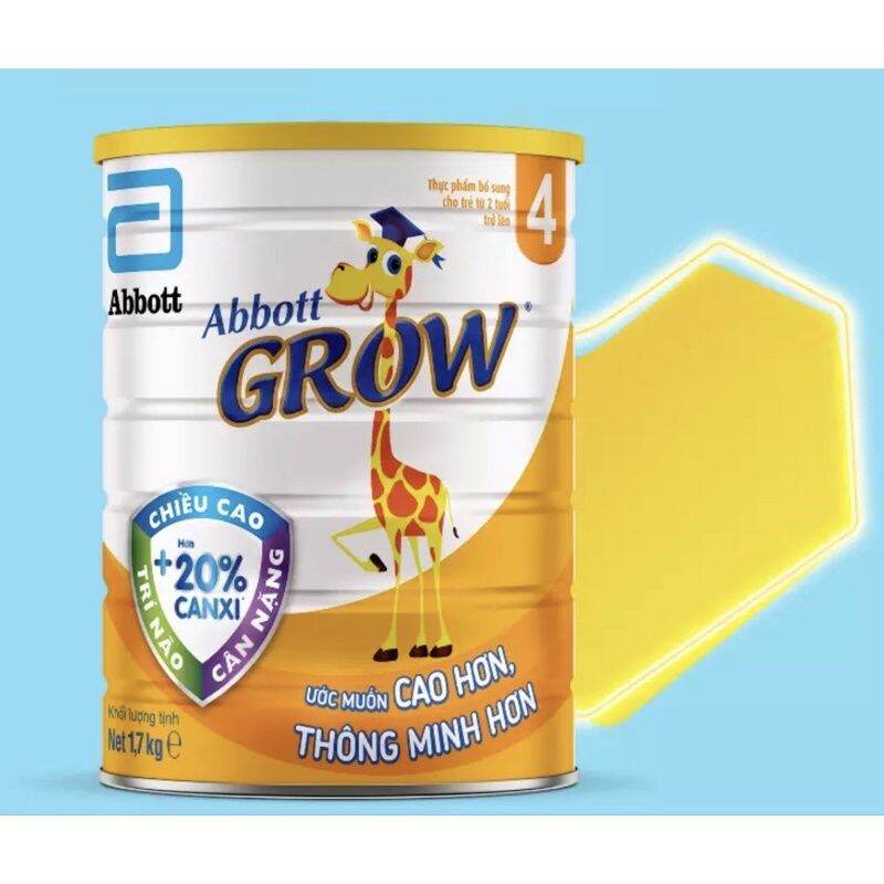 Sữa bột Abbott grow 4 lon 900gr (từ 2 tuổi trở lên)