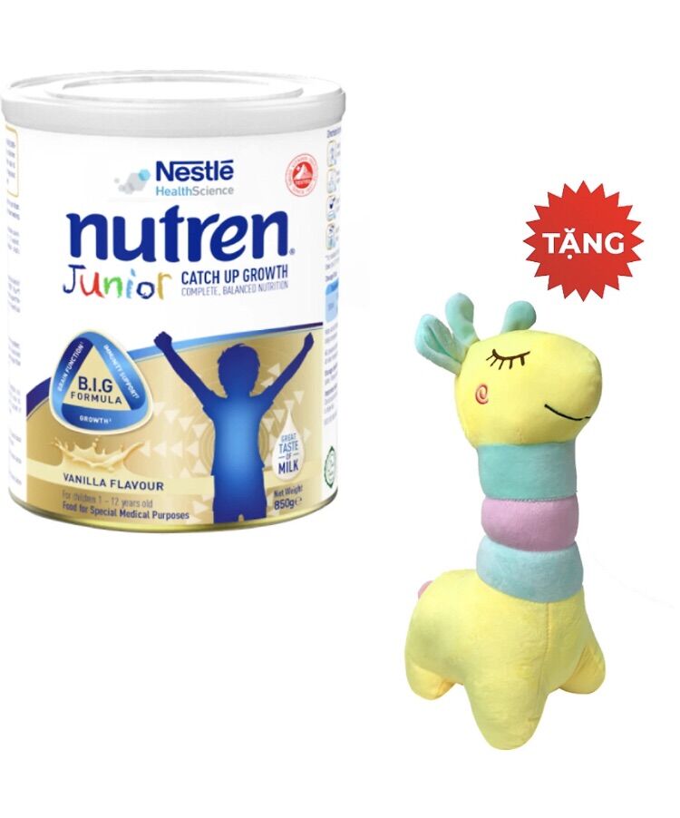 Quà-Sữa bột Nutren Junior mẫu mới 850g