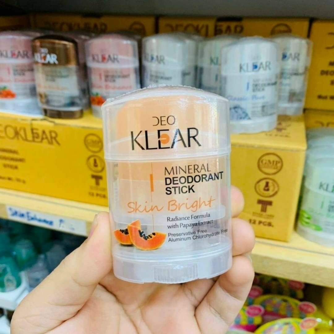 Lăn nách đá khoáng Klear thái lan