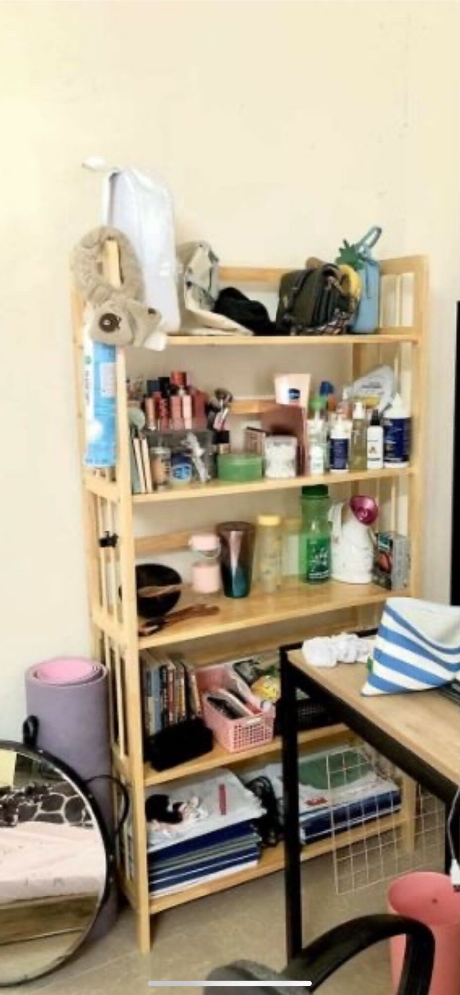 Kệ gỗ đa năng 4 tầng 80 cm