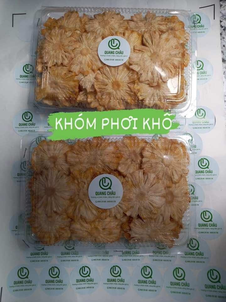 Khóm phơi khô tự nhiên 1kg