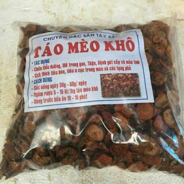 1kg táo mèo khô