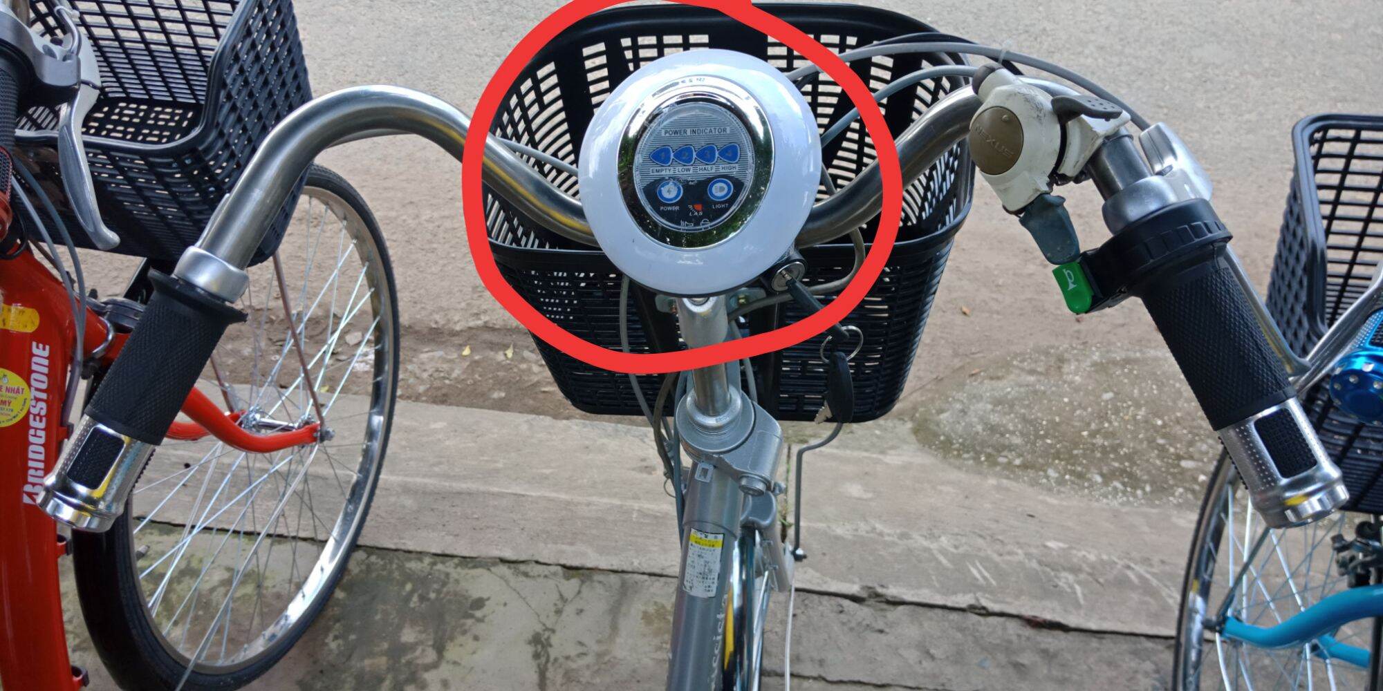 đồng hồ xe đạp điện 24v