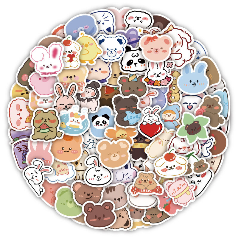 Set 20/50/100 hình dán sticker chống thấm nước M5