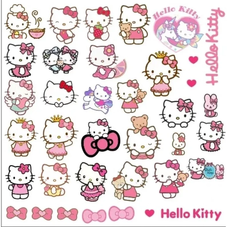 🌸DECAL STICKER HELLO KITTY DORAEMON GẤU DÂU LOTSO🌸