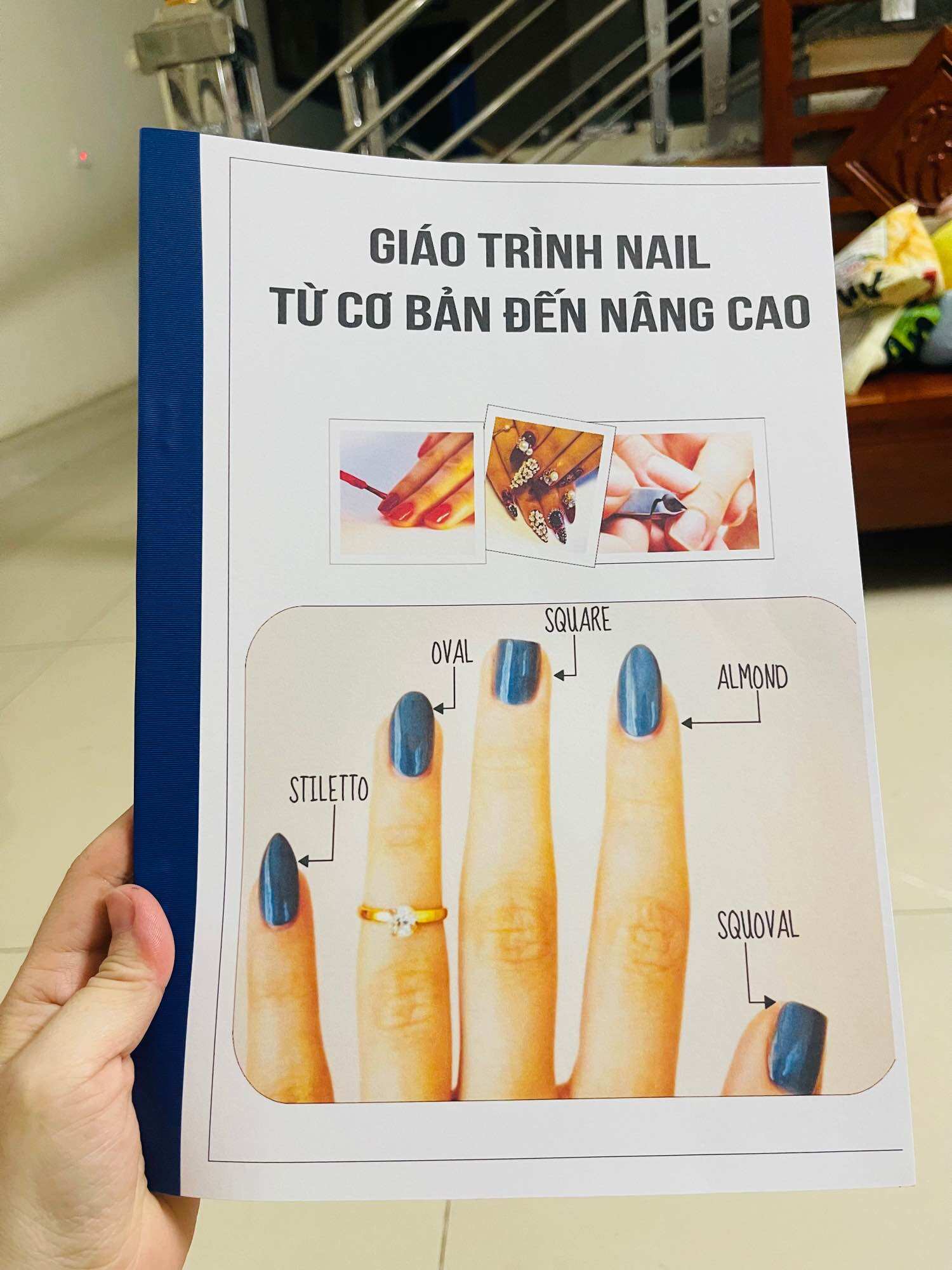 Giáo trình nail dành cho học viên và các bạn muốn tìm hiểu ngành nail giáo trình biên soạn chi tiết dễ hiểu