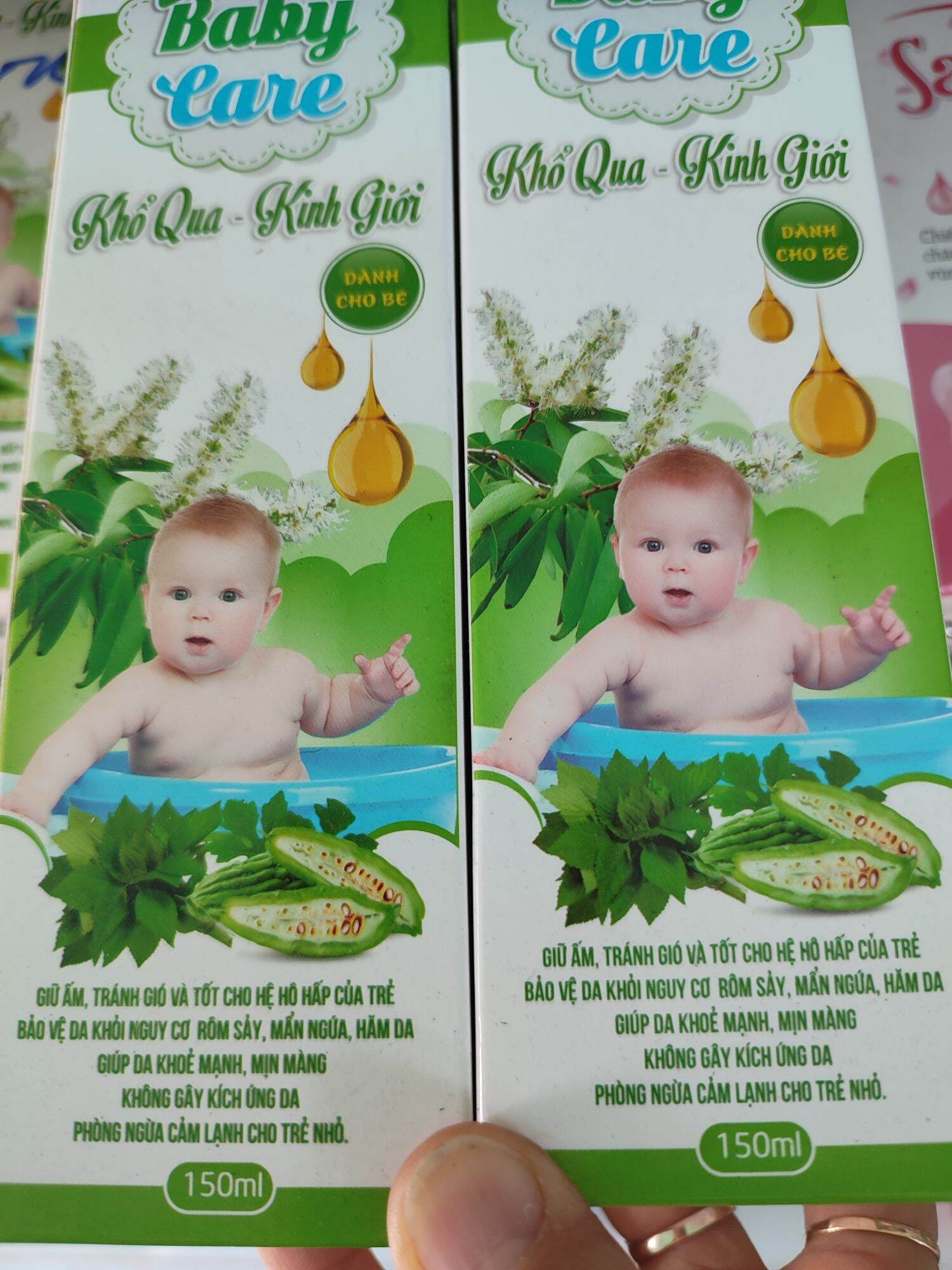 sữa tắm khổ qua-kinh giới