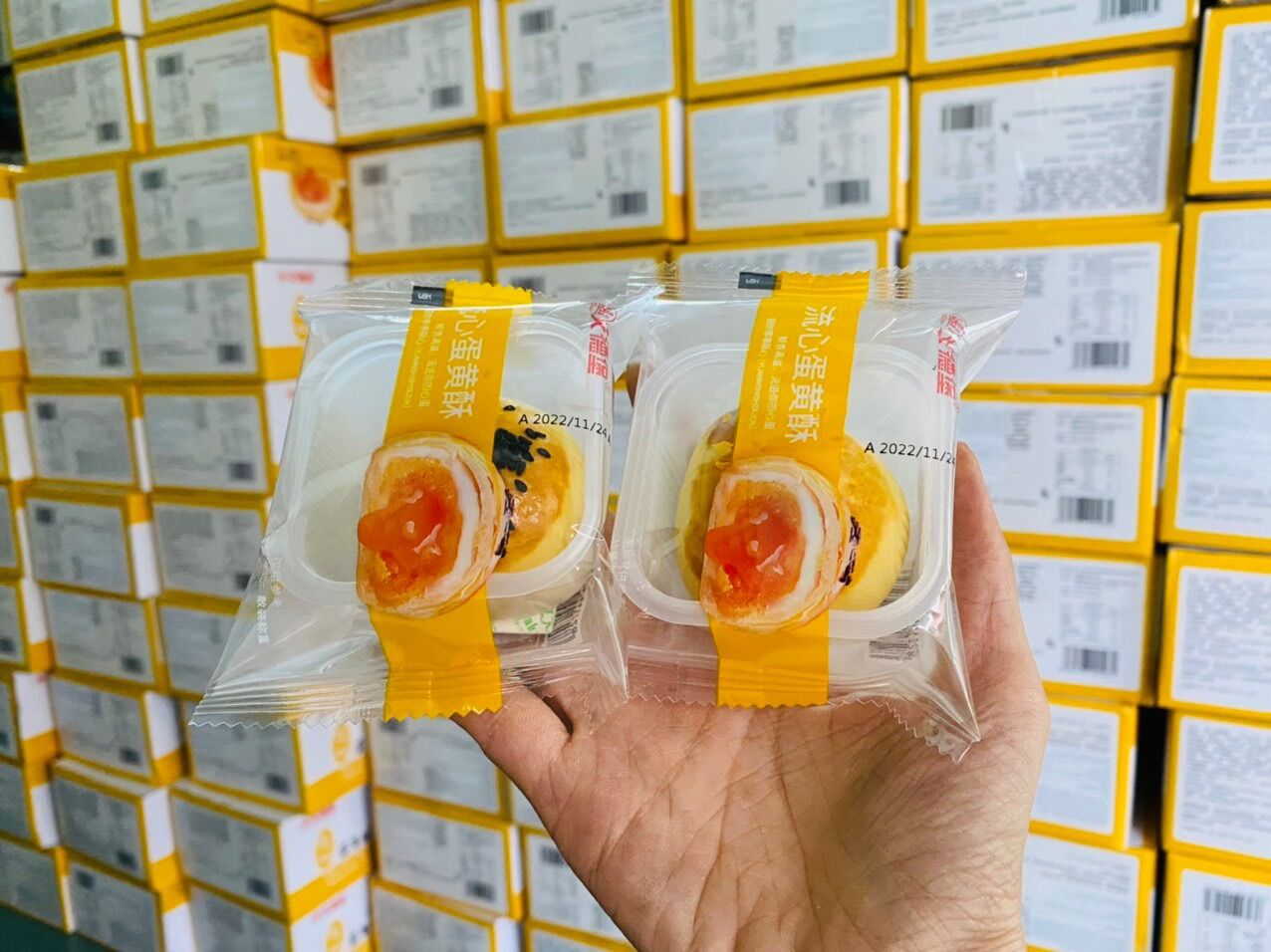 Bánh trứng chảy Đài Loan