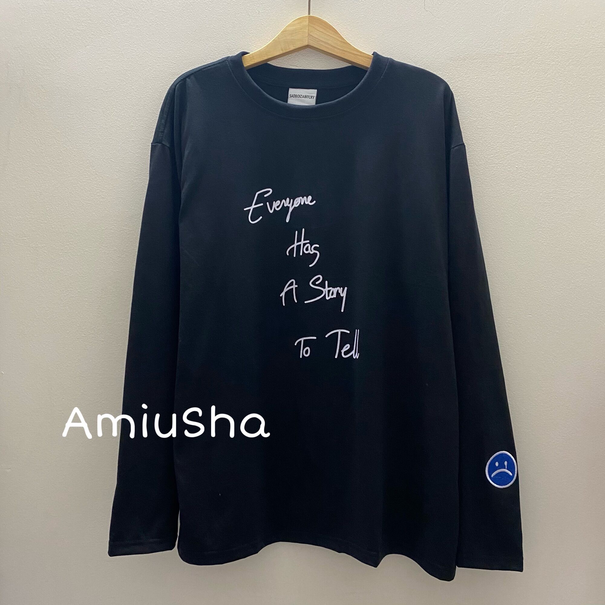 Áo Thun SADBOY SADSTORY LONG SLEEVE Tay Dài Logo Thêu sadboiz sad boy