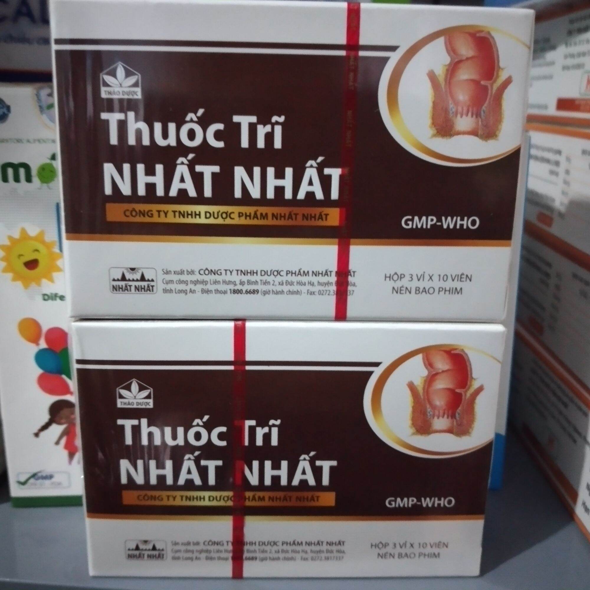 Viên uống Trĩ Nhất Nhất hộp 30 viên