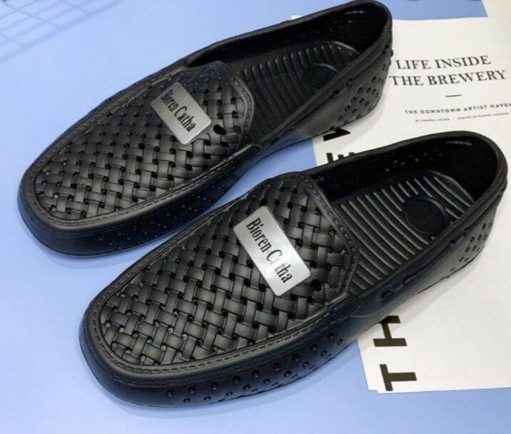 Giày nhựa mủ Bioren Catha siêu nhẹ đi mưa đi làm bền lắm