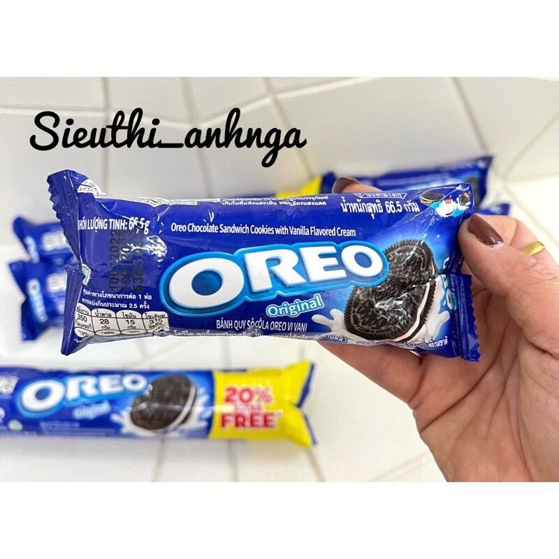 Bánh Thỏi OREO Quy Kem 66,5g/137g.