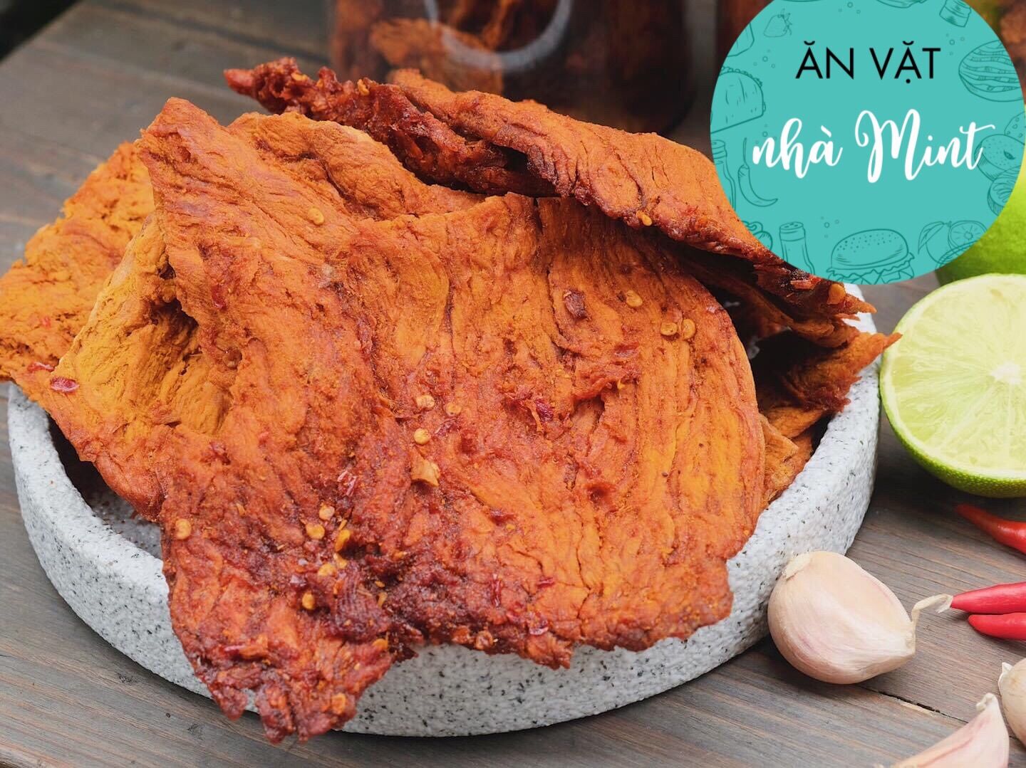 [200gr] Bò miếng giòn Hồng Ngự