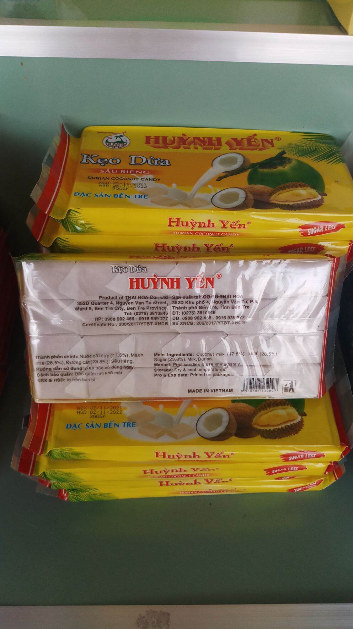 KẸO DỪA BẾN TRE HUỲNH YẾN 35K