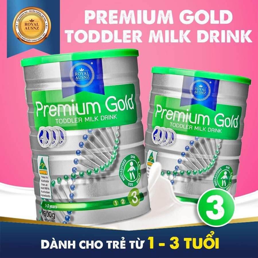 Premium Gold 3 - Sữa Hoàng Gia Úc Royal Auszn cho bé 1-3 tuổi