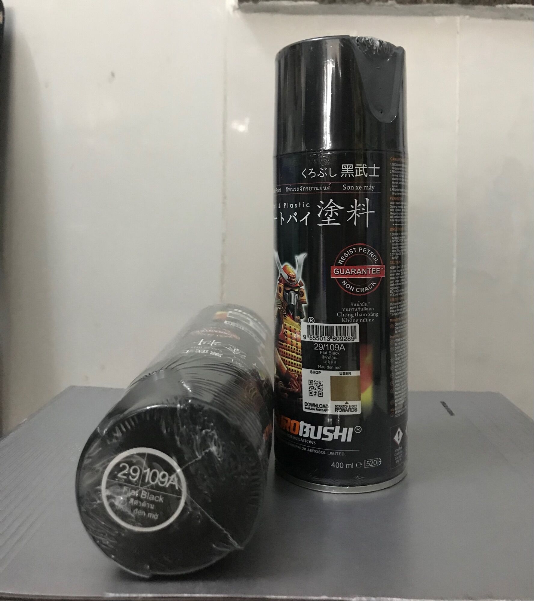 SƠN SAMURAI MÀU 109A - ĐEN NHÁM CỰC ĐẸP
