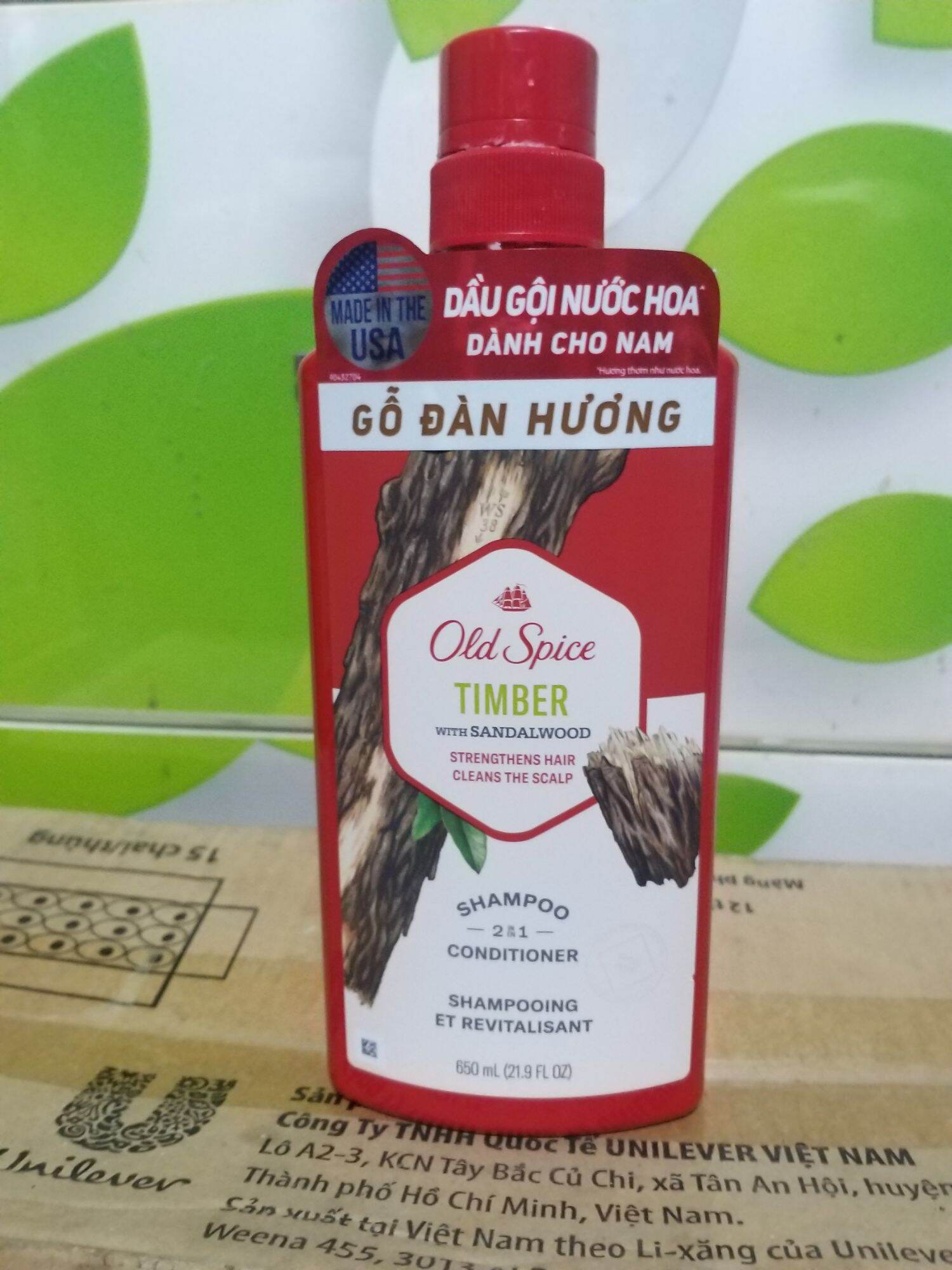 Dầu gội Old Spice 650g