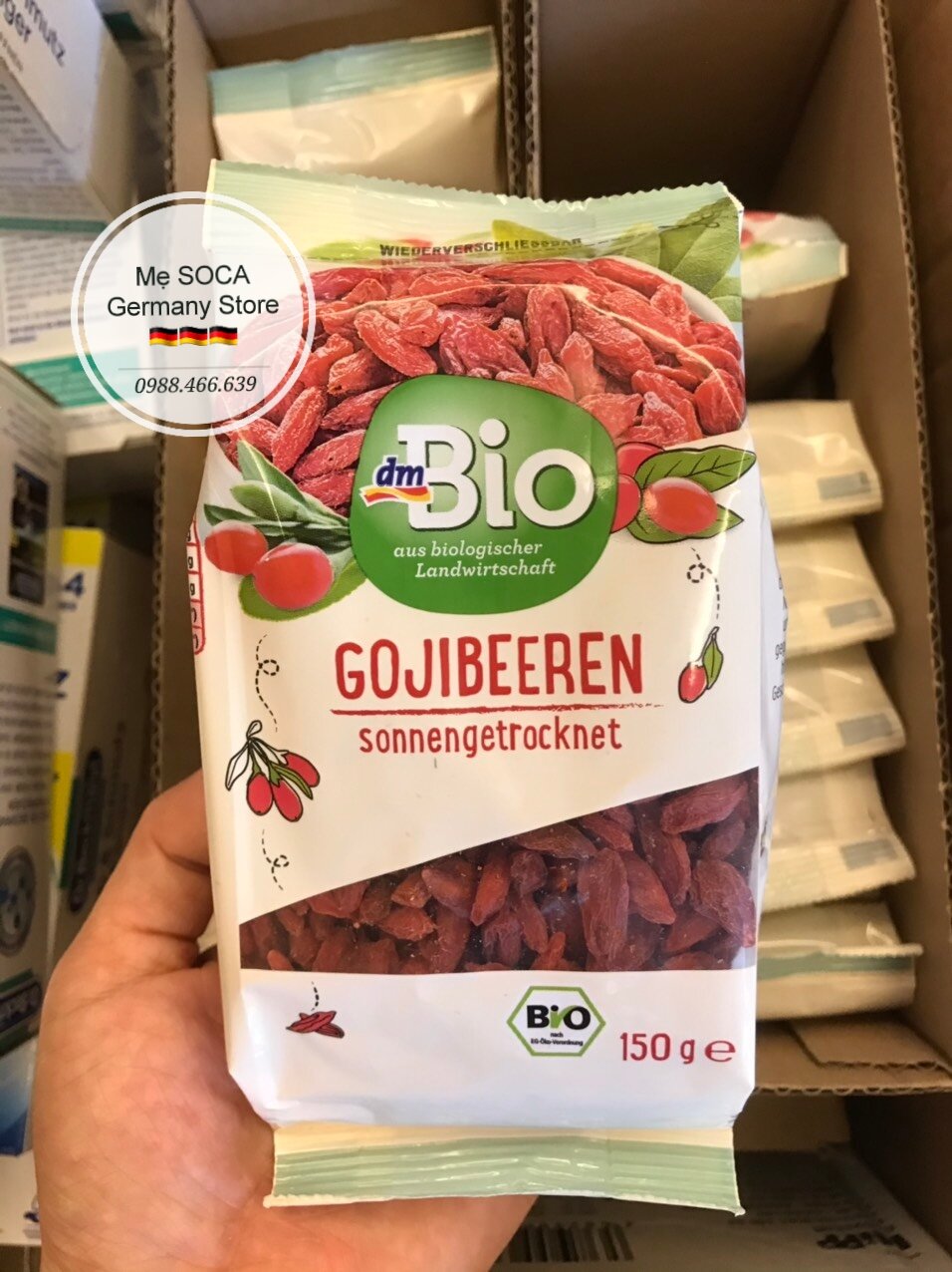 Kì tử hữu cơ dm bio - đức 150g