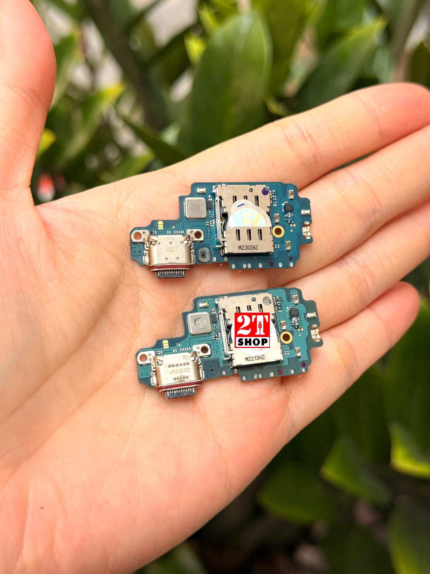 Cụm Chân Sạc Tích Hợp Khay Sim Cho Dòng S22 Ultra (Bản VN / Mỹ) - Linh Kiện Thay Thế Cổng Sạc, Khay Sim