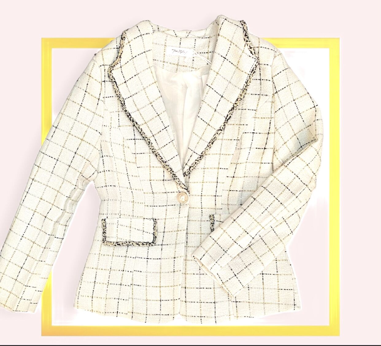 Áo vest nữ, áo blazer nữ, áo khoác vest 2 lớp, áo khoác nữ cao cấp Anas Ya.