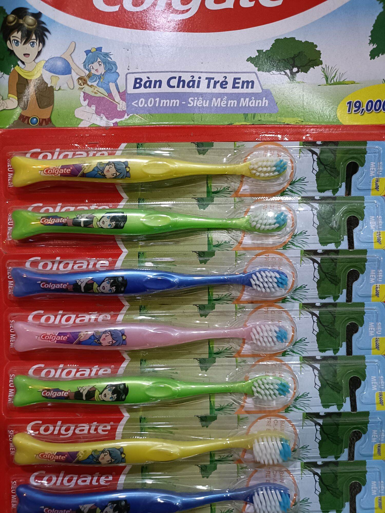 Bàn chải đánh răng COLGATE trẻ em siêu mềm mảnh
