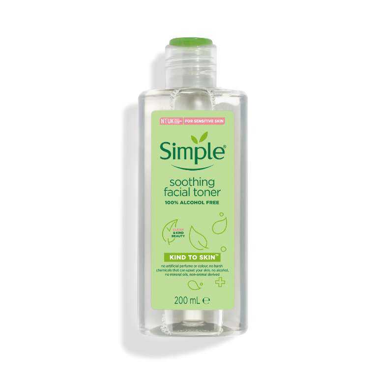 Nước Hoa Hồng Simple Dành Cho Da Nhạy Cảm 200ml