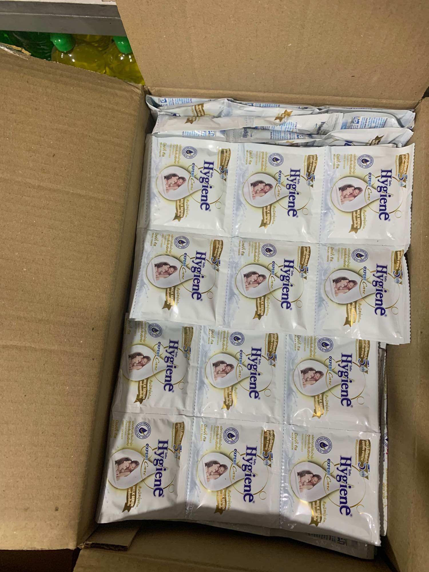 Combo 10 dây nước xả vải Hygiene cho da nhạy cảm 12 gói/1 dây