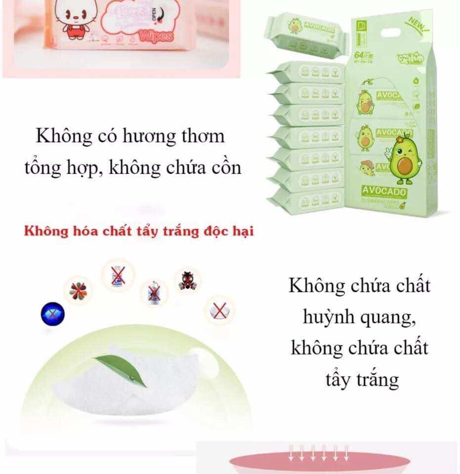 Khăn ướt mini bỏ túi bịch 8 gói