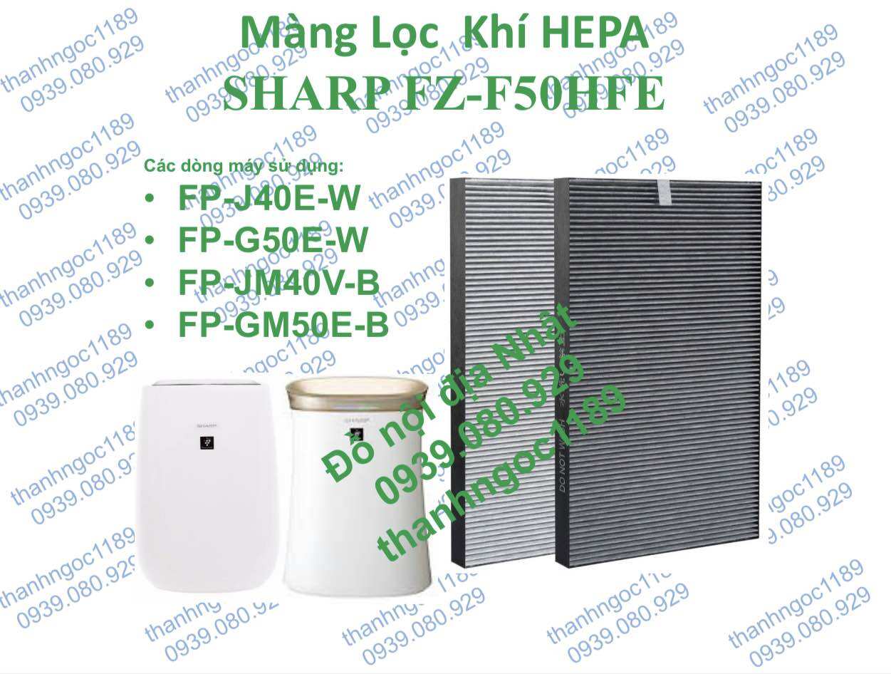 Màng lọc sharp hepa fz-f50hfe
