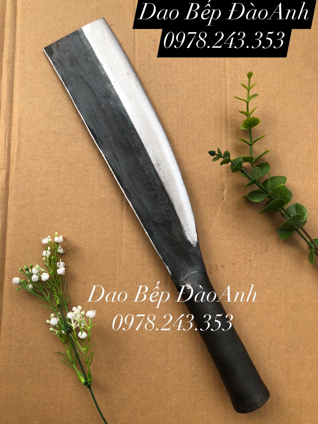 Dao chặt xương cán tông - chặt gà vịt chặt xương