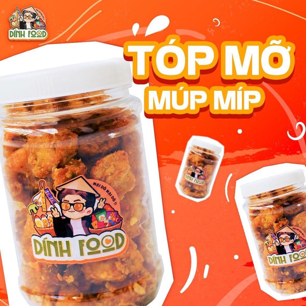 Tóp mỡ rim mắm tỏi MÚP MÍP 150g