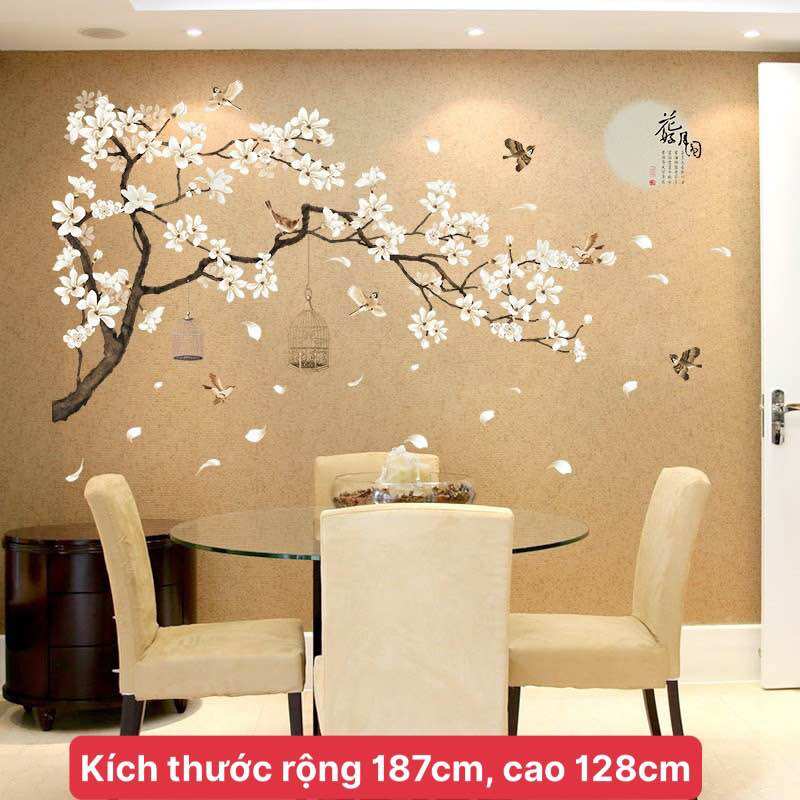 Decal tết 2024 dán kính, dán tường trang trí tết GIÁP THÌN [ nhiều mẫu]