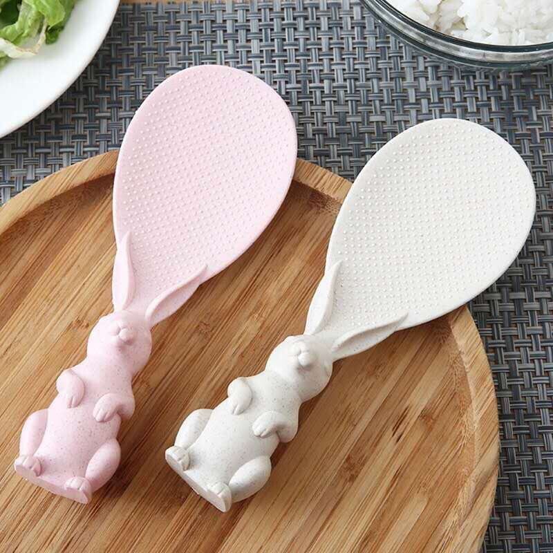 Muỗn xới cơm chống dính hình thỏ dễ thương
