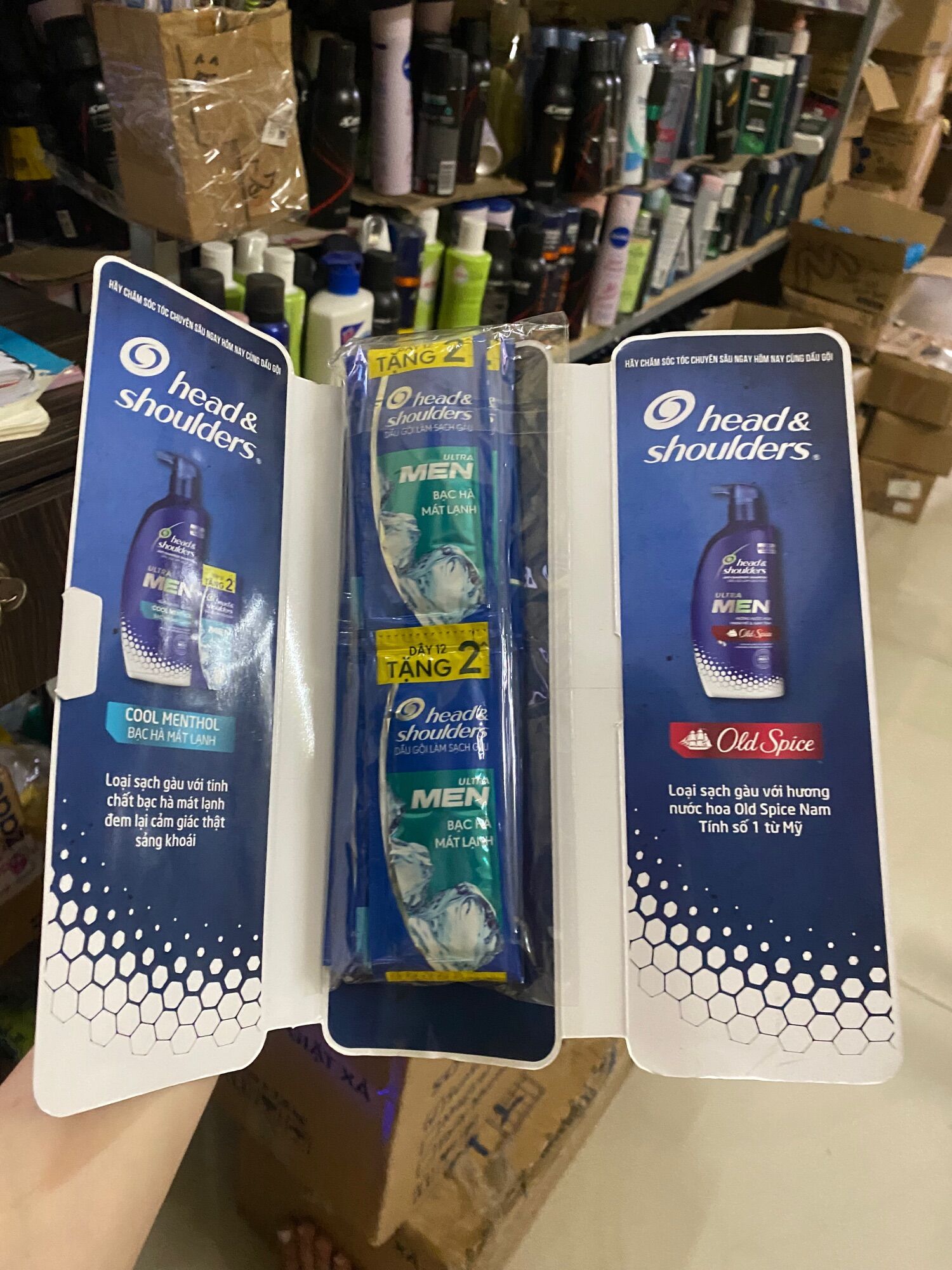 Dây dầu gội đầu Head& shoulders 14 gói