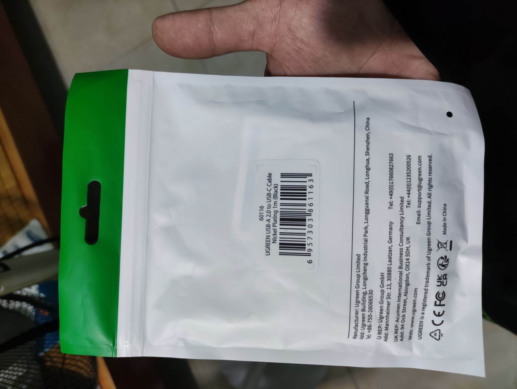 Cáp sạc cổng usb - type c hỗ trợ qc 3.0