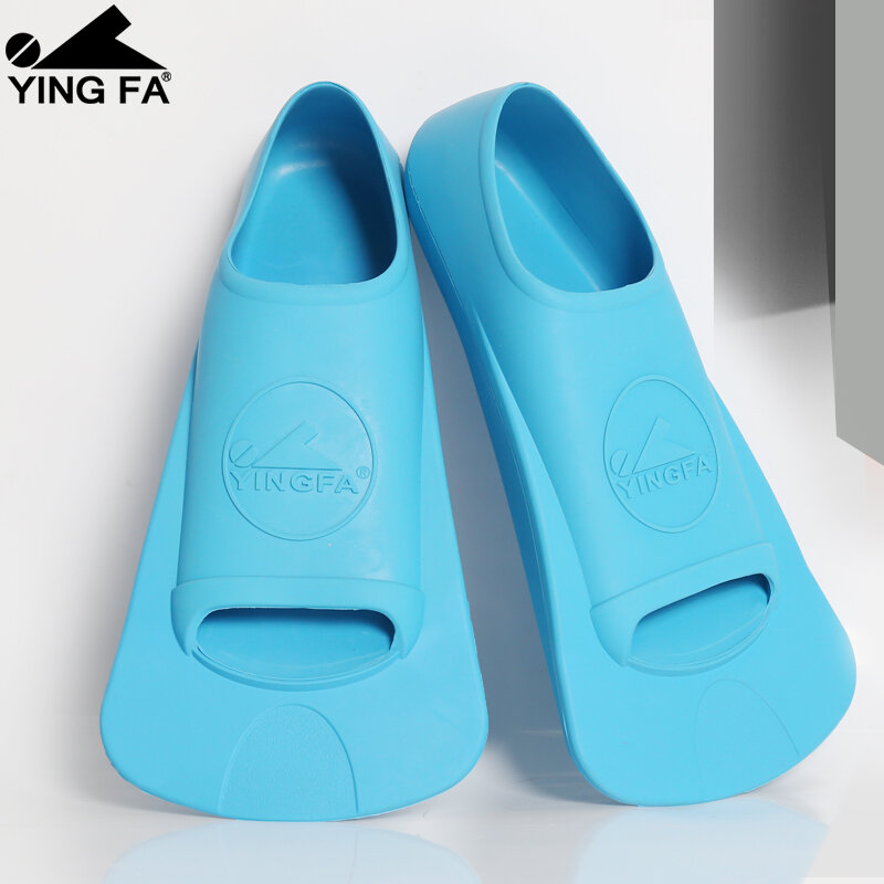 Giày lặn chân vịt ngắn tập luyện bơi chân vịt ngắn chân vịt cao su bơi tự do chân vịt người lớn chuyên nghiệp yingfa