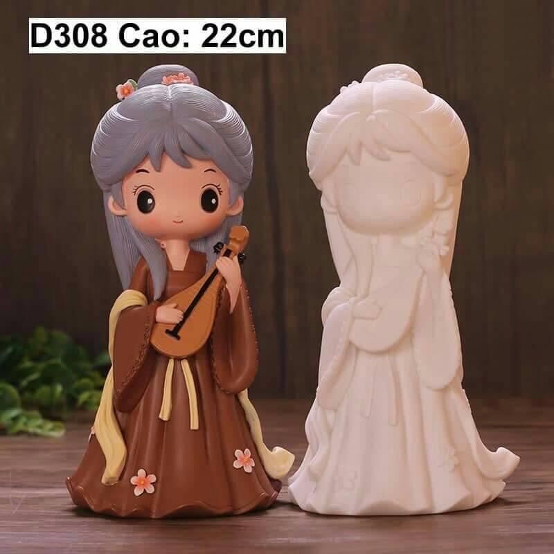 Tượng tô size lớn 20-25cm (kèm màu và cọ)