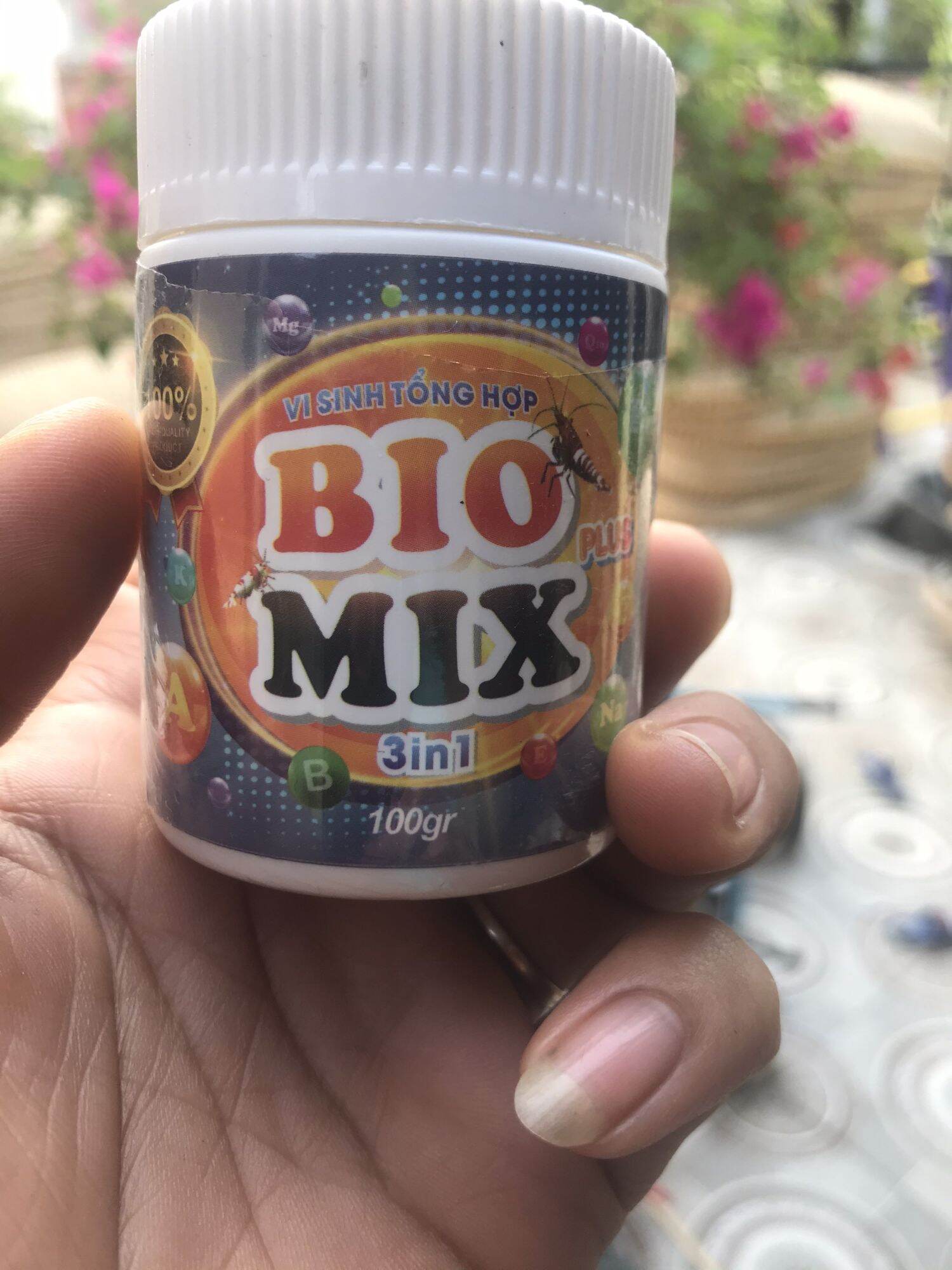 Men vi sinh bio mix làm trong bể cá cảnh