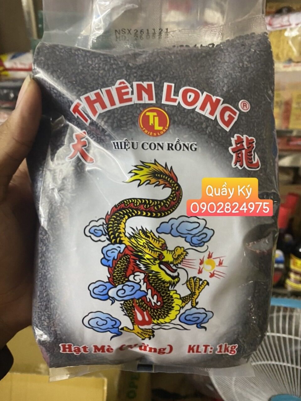 Mè đen 1kg hiệu Thiên Long