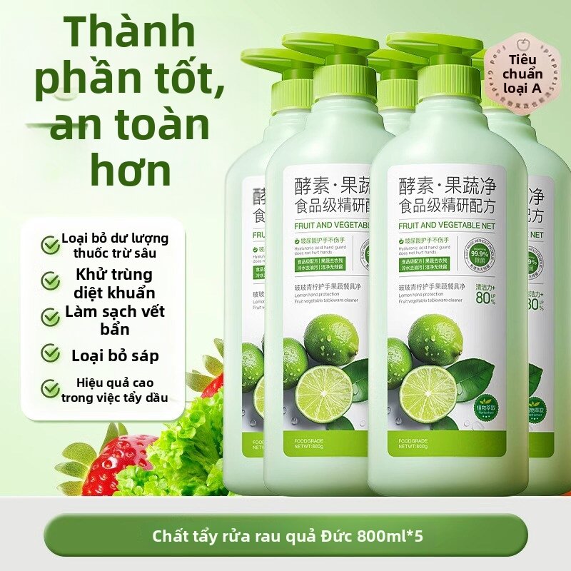 MENGKEJIAO | Food Grade Dishwashing Liquid For Fruits Vegetables And Tableware - 2