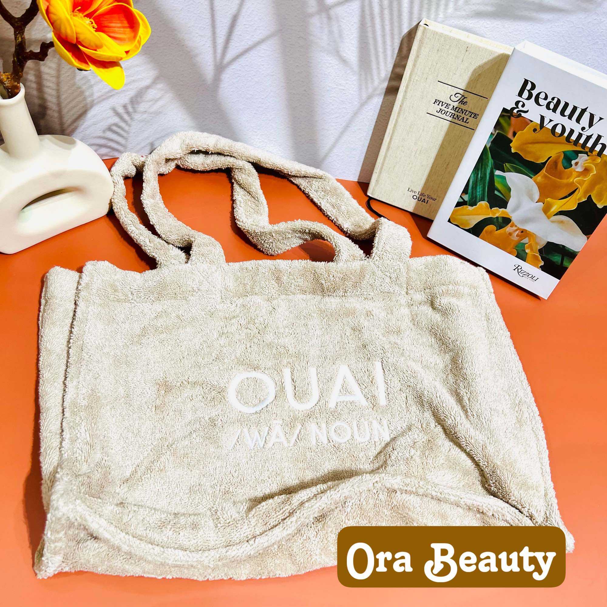 Túi vải khăn OUAI Oversized Tote Bag