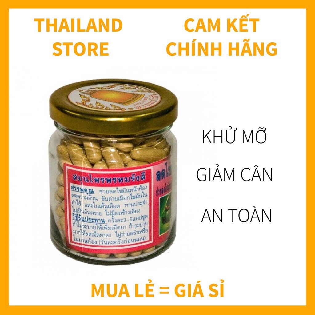 GIẢM CÂN KHỬ MỠ ĐÔNG Y THÁI LAN 150 VIÊN