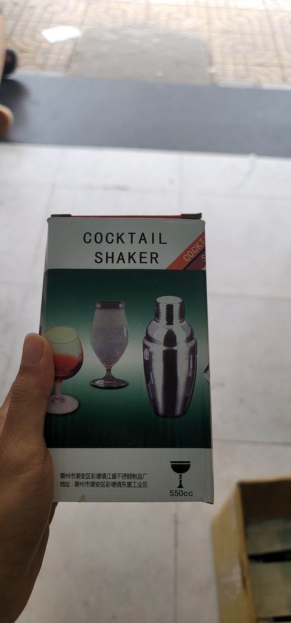 Bình lắc inox dày 550ml và 700ml trong pha chế
