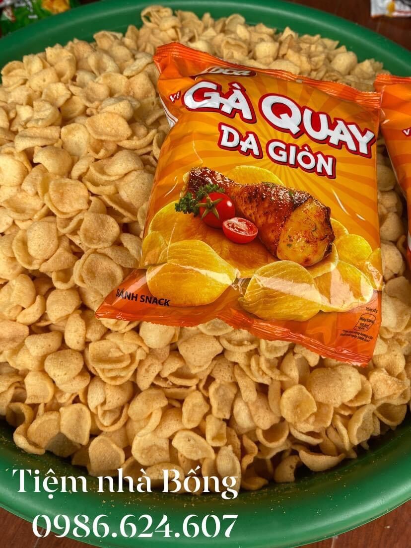 1kg snack gà quay da giòn poca