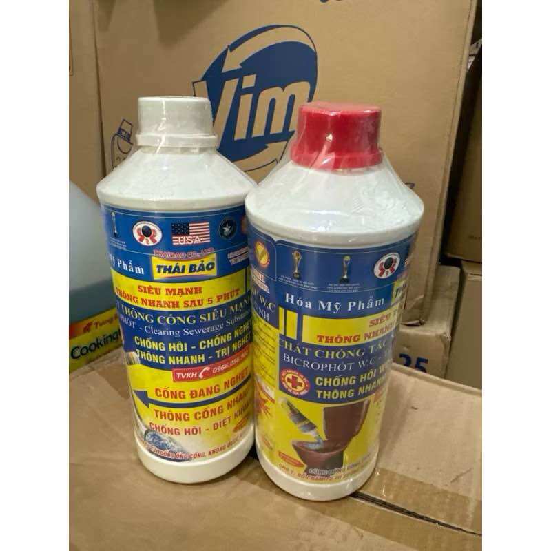 Thông bồn cầu,thông cống 1.6kg